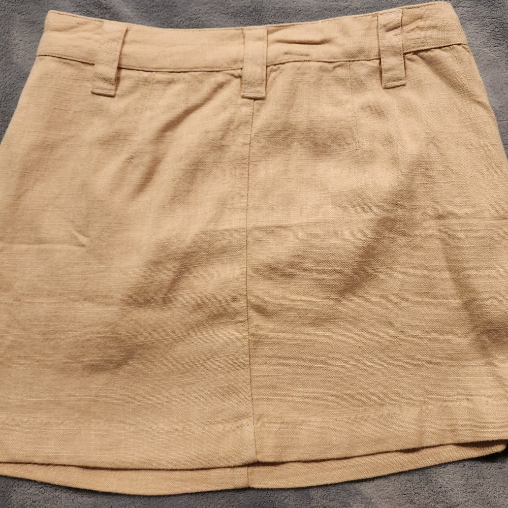 Free People Linen Skirt size 0